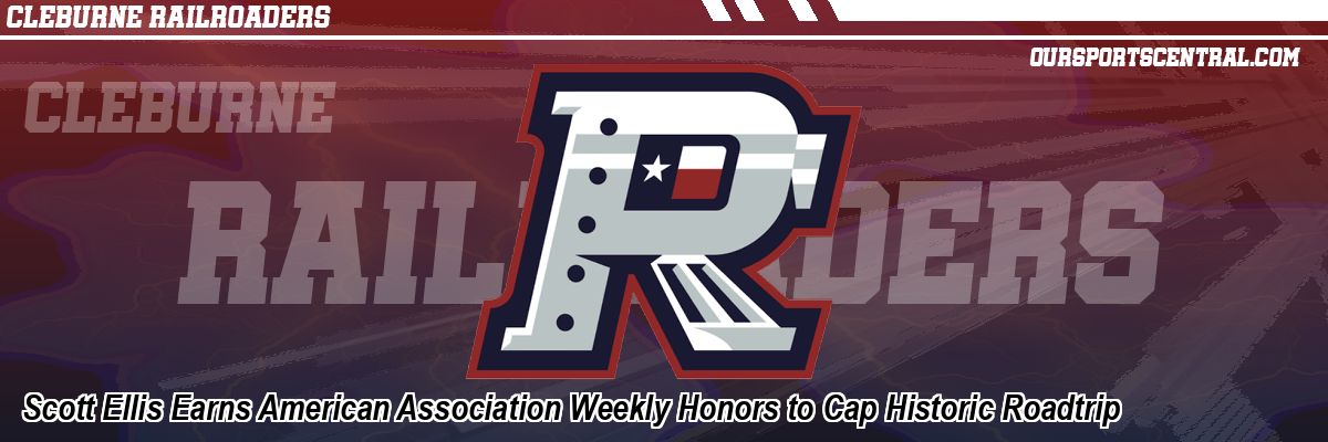 Scott Ellis Earns American Association Weekly Honors to Cap Historic Roadtrip