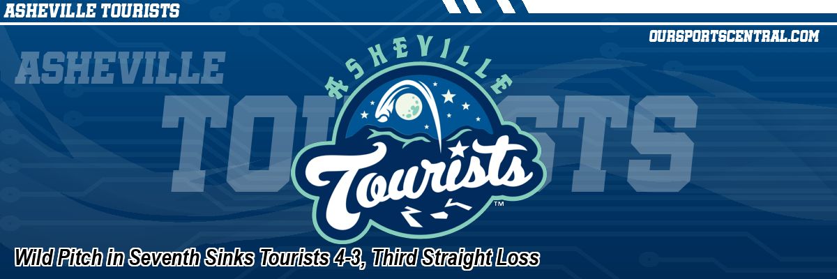 Wild Pitch in Seventh Sinks Tourists 4-3, Third Straight Loss