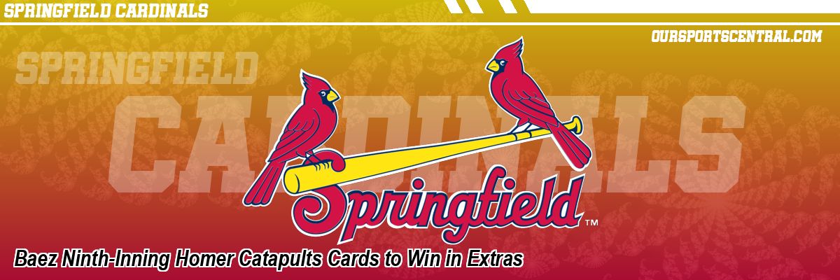Baez Ninth-Inning Homer Catapults Cards to Win in Extras