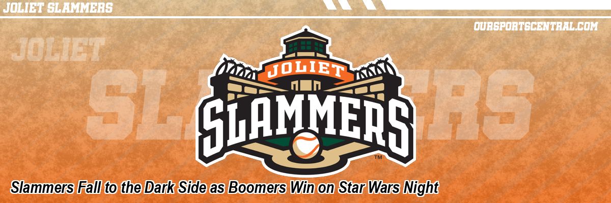 Slammers Fall to the Dark Side as Boomers Win on Star Wars Night