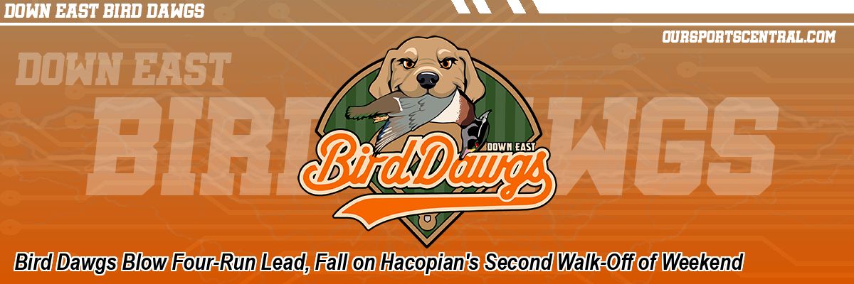 Bird Dawgs Blow Four-Run Lead, Fall on Hacopian's Second Walk-Off of Weekend