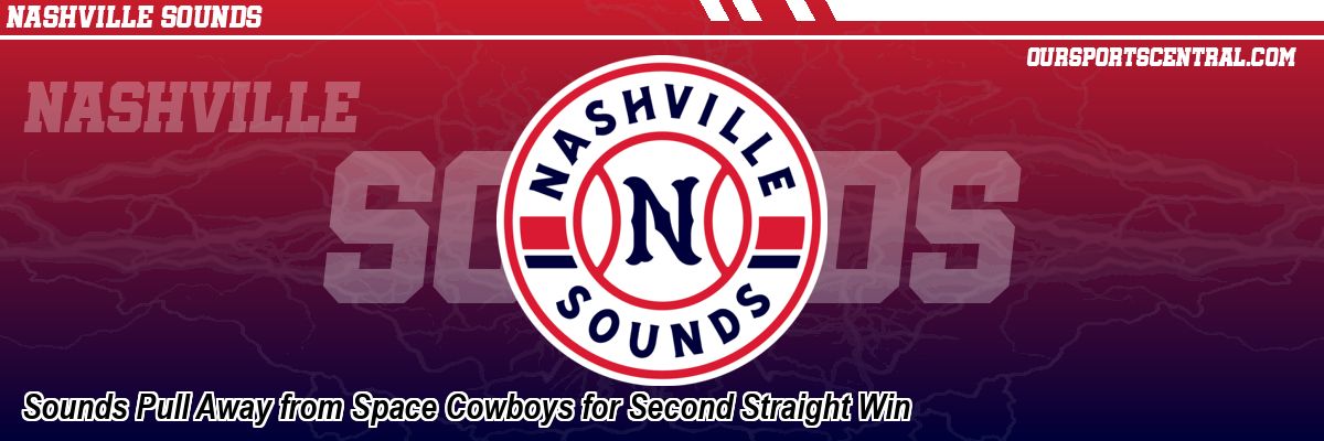 Sounds Pull Away from Space Cowboys for Second Straight Win