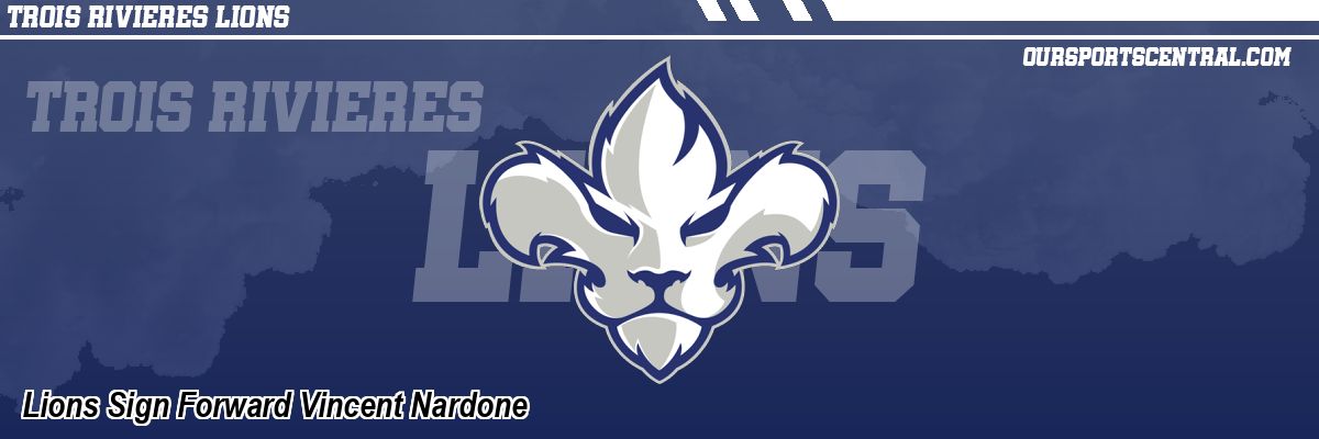 Lions Sign Forward Vincent Nardone