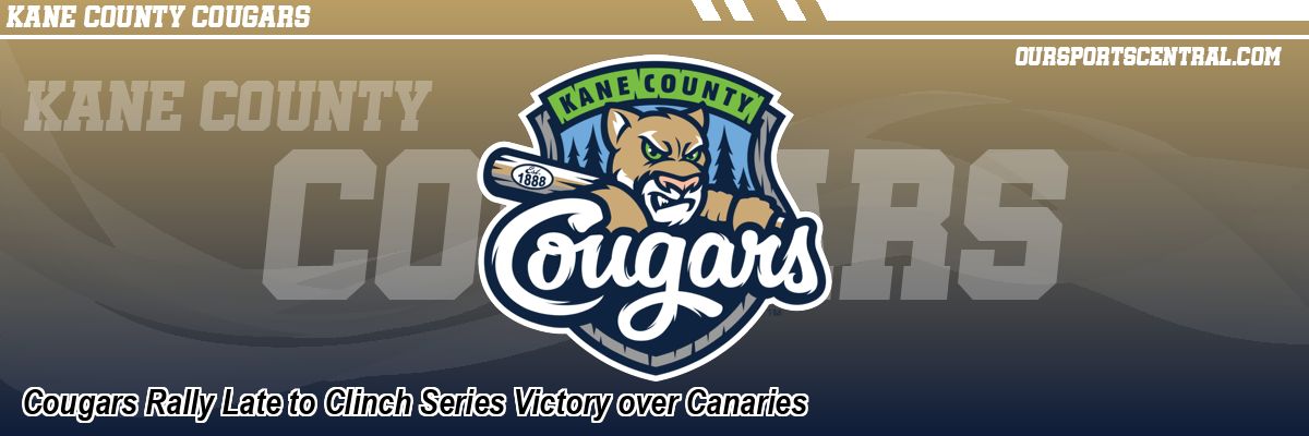 Cougars Rally Late to Clinch Series Victory over Canaries