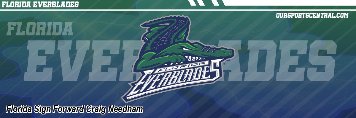 Florida Sign Forward Craig Needham