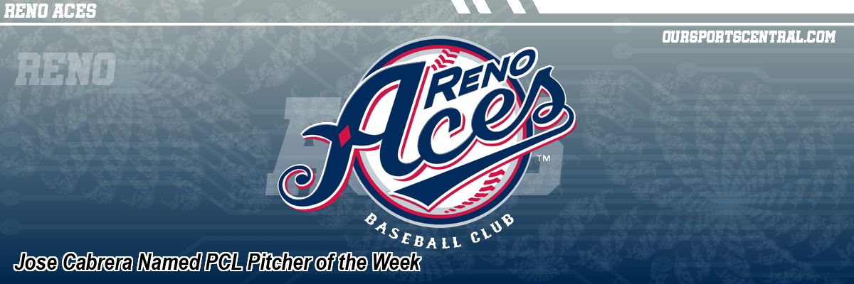 Jose Cabrera Named PCL Pitcher of the Week
