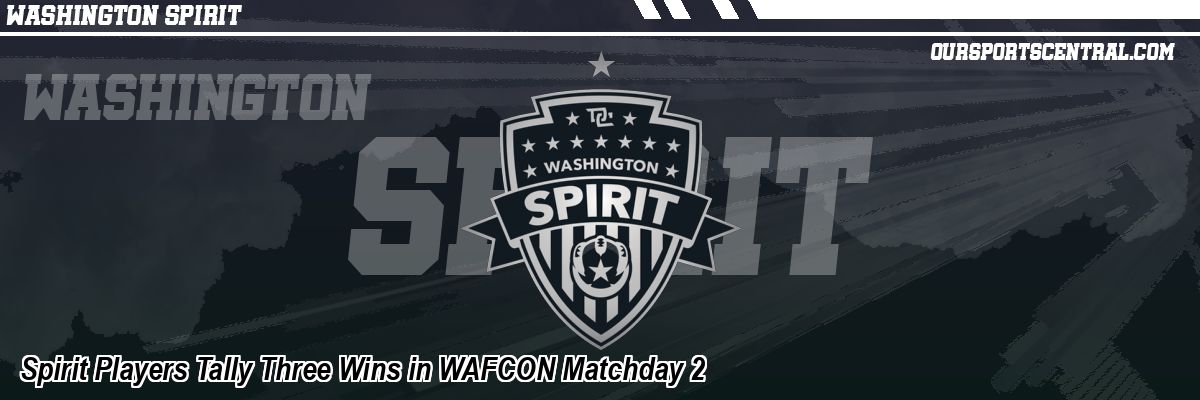 Spirit Players Tally Three Wins in WAFCON Matchday 2