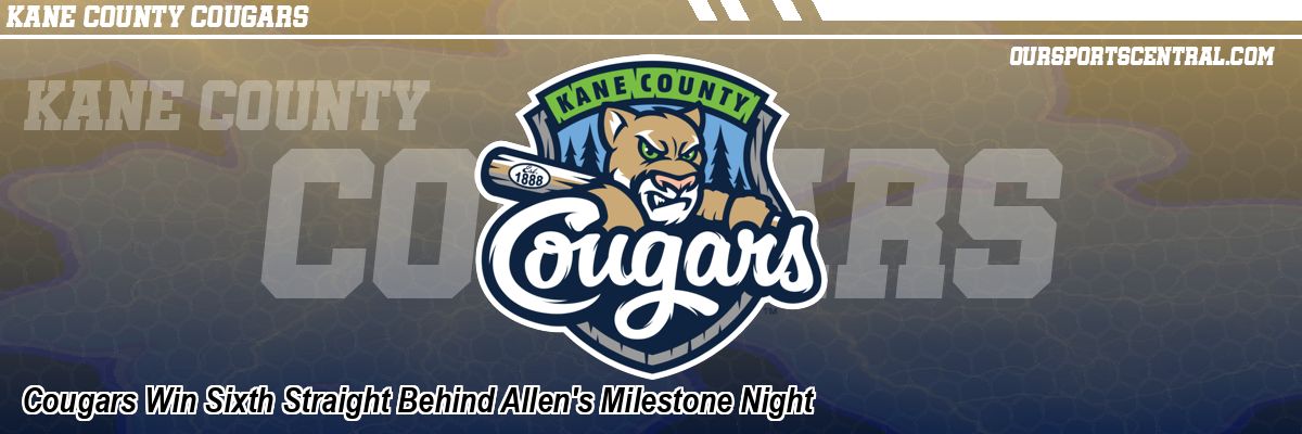 Cougars Win Sixth Straight Behind Allen's Milestone Night