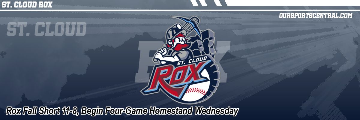 Rox Fall Short 11-8, Begin Four-Game Homestand Wednesday