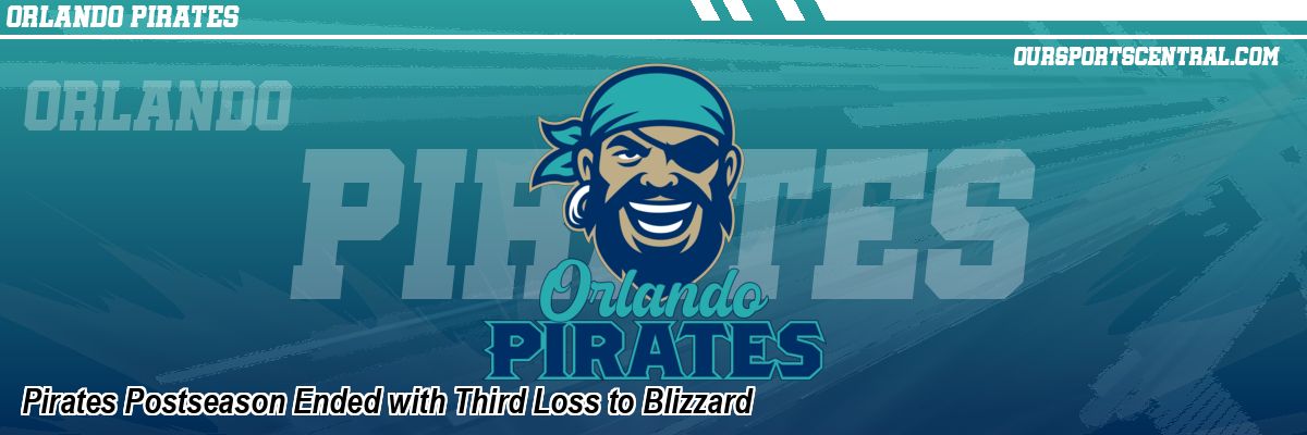 Pirates Postseason Ended with Third Loss to Blizzard