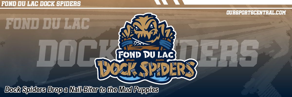 Dock Spiders Drop a Nail-Biter to the Mud Puppies