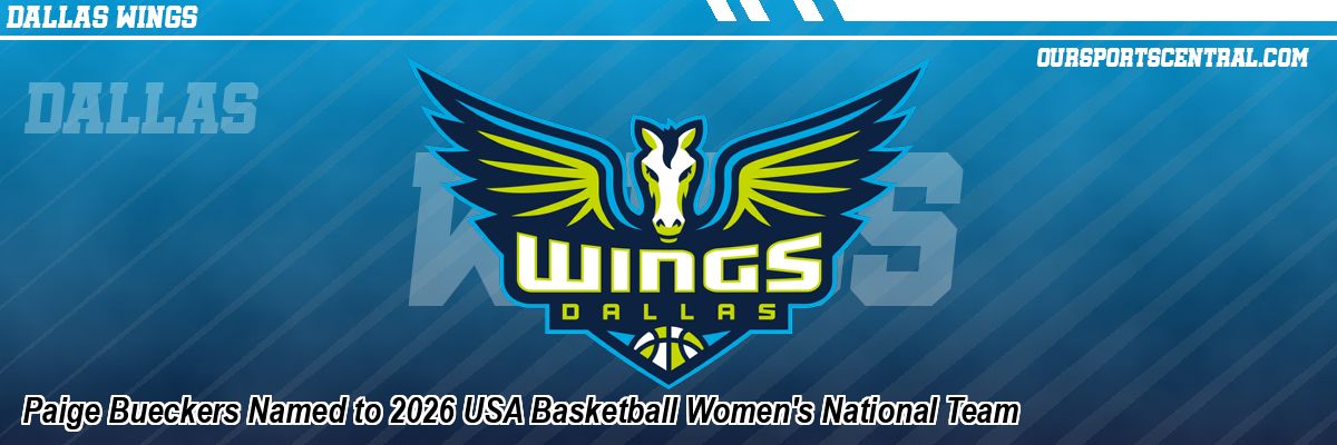 Paige Bueckers Named to 2026 USA Basketball Women's National Team