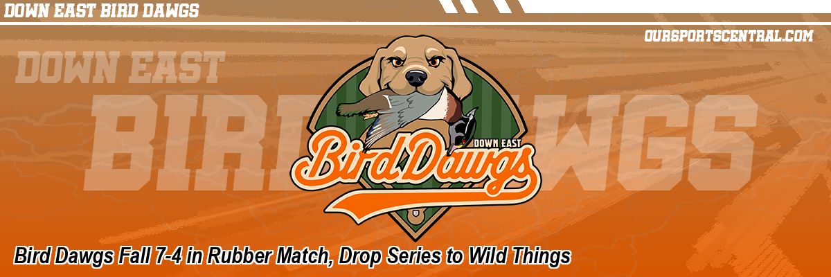 Bird Dawgs Fall 7-4 in Rubber Match, Drop Series to Wild Things