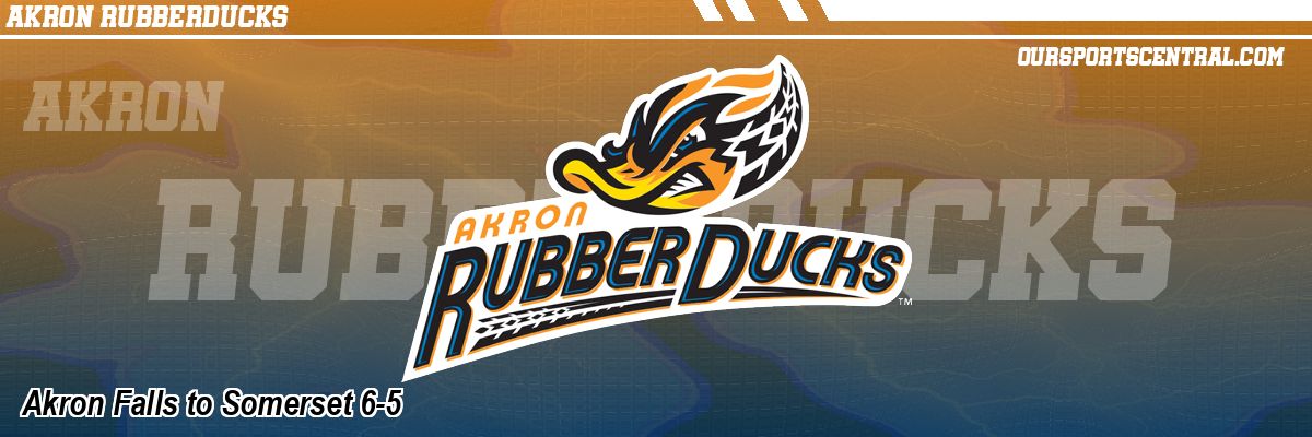 Akron Falls to Somerset 6-5