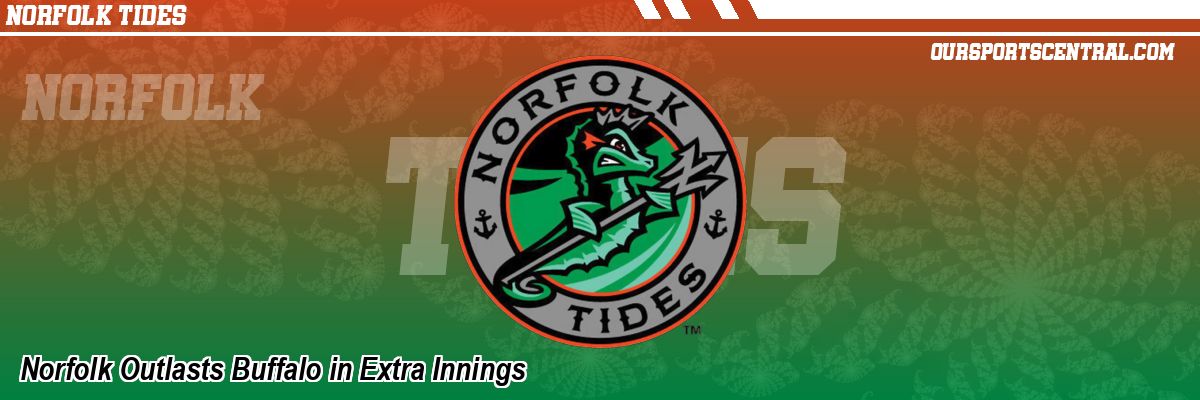 Norfolk Outlasts Buffalo in Extra Innings