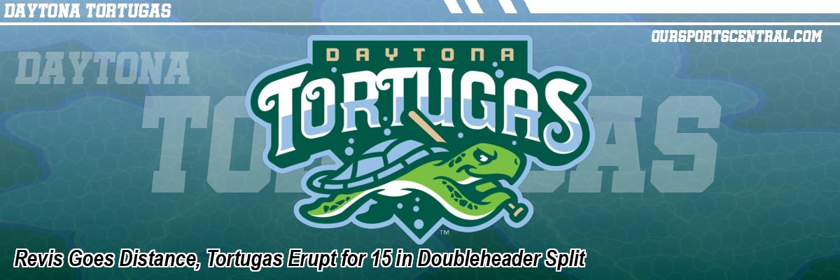 Revis Goes Distance, Tortugas Erupt for 15 in Doubleheader Split