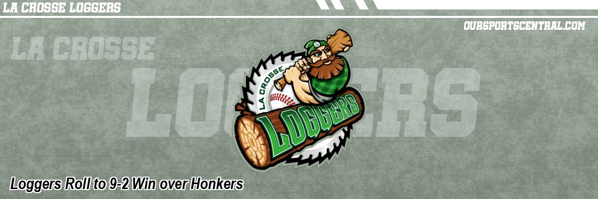 Loggers Roll to 9-2 Win over Honkers