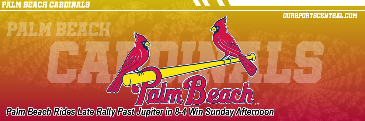 Palm Beach Rides Late Rally Past Jupiter in 8-4 Win Sunday Afternoon