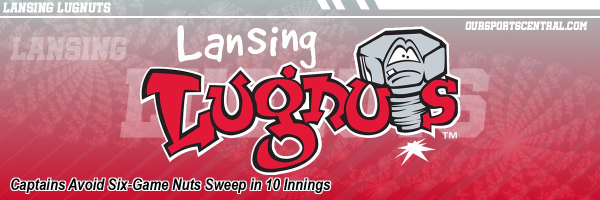 Captains Avoid Six-Game Nuts Sweep in 10 Innings
