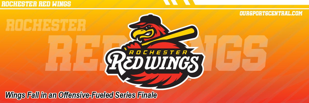 Wings Fall in an Offensive-Fueled Series Finale
