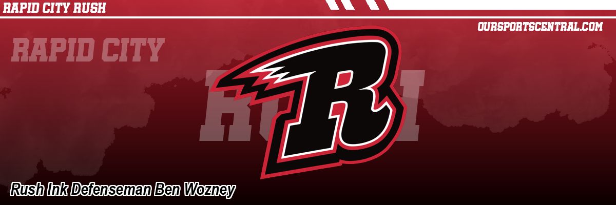 Rush Ink Defenseman Ben Wozney