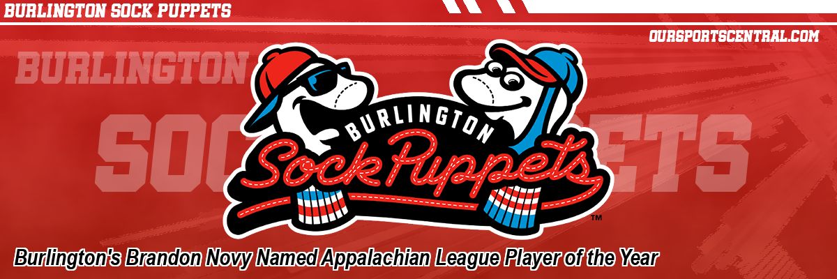 Burlington's Brandon Novy Named Appalachian League Player of the Year