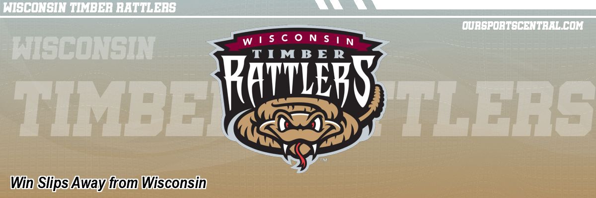 Win Slips Away from Wisconsin