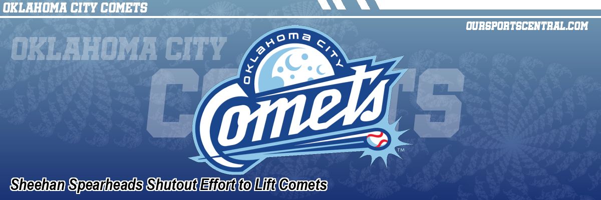 Sheehan Spearheads Shutout Effort to Lift Comets