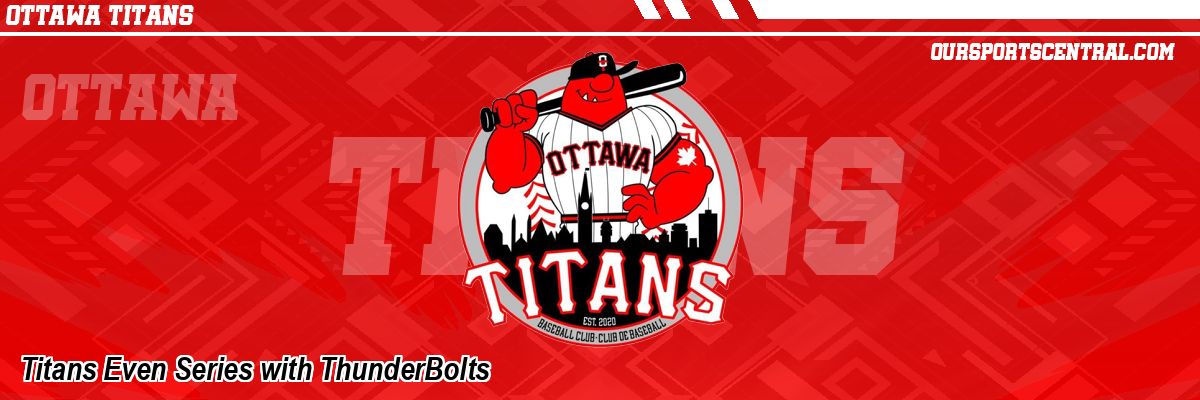 Titans Even Series with ThunderBolts