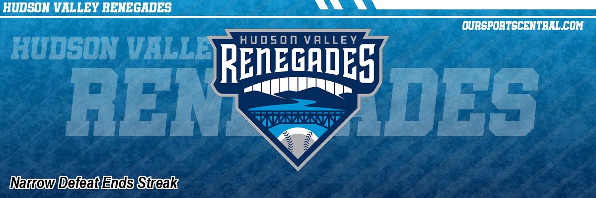 Narrow Defeat Ends Streak