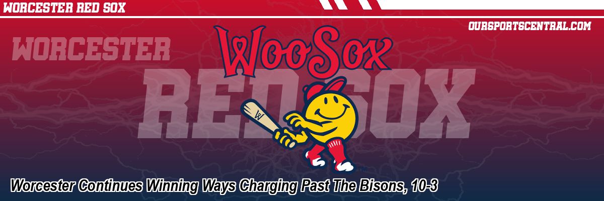 Worcester Continues Winning Ways Charging Past The Bisons, 10-3
