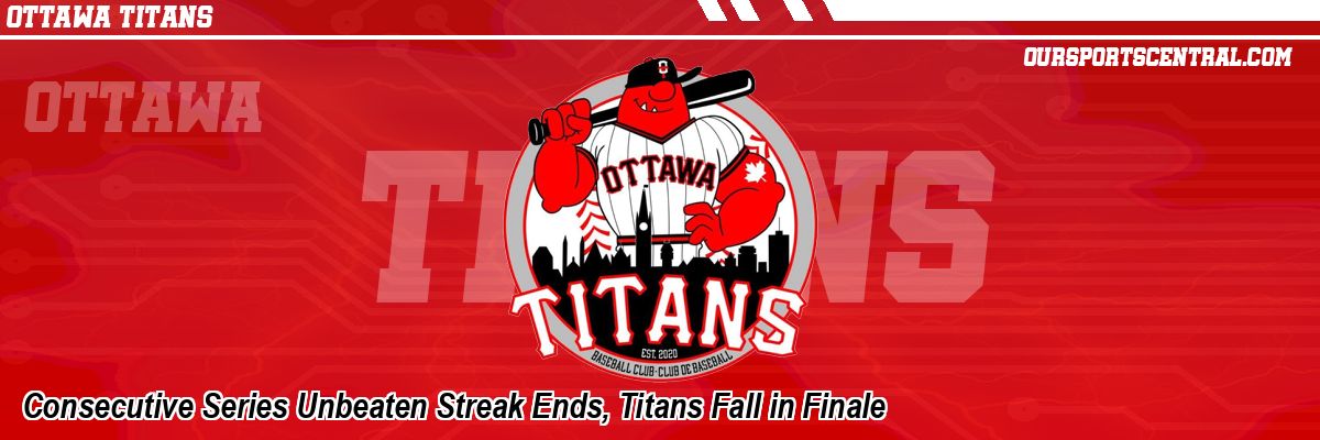 Consecutive Series Unbeaten Streak Ends, Titans Fall in Finale