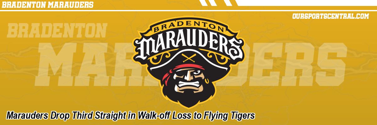 Marauders Drop Third Straight in Walk-off Loss to Flying Tigers