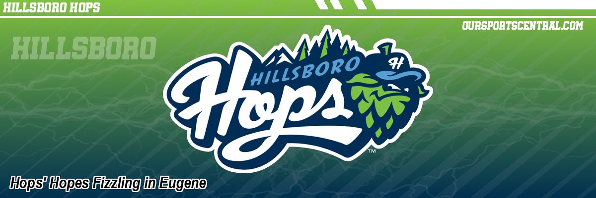 Hops' Hopes Fizzling in Eugene