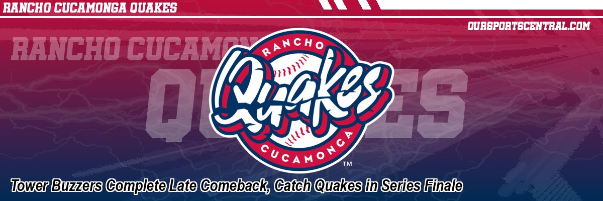 Tower Buzzers Complete Late Comeback, Catch Quakes in Series Finale
