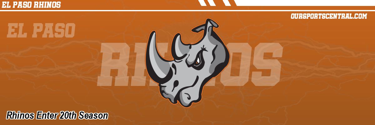 Rhinos Enter 20th Season