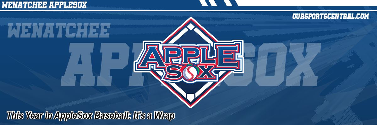 This Year in AppleSox Baseball: It's a Wrap