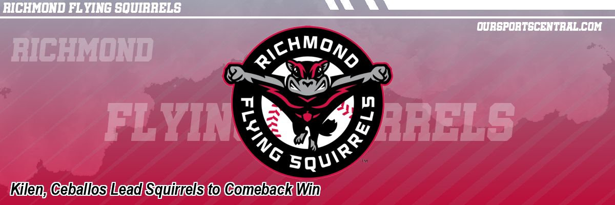 Kilen, Ceballos Lead Squirrels to Comeback Win