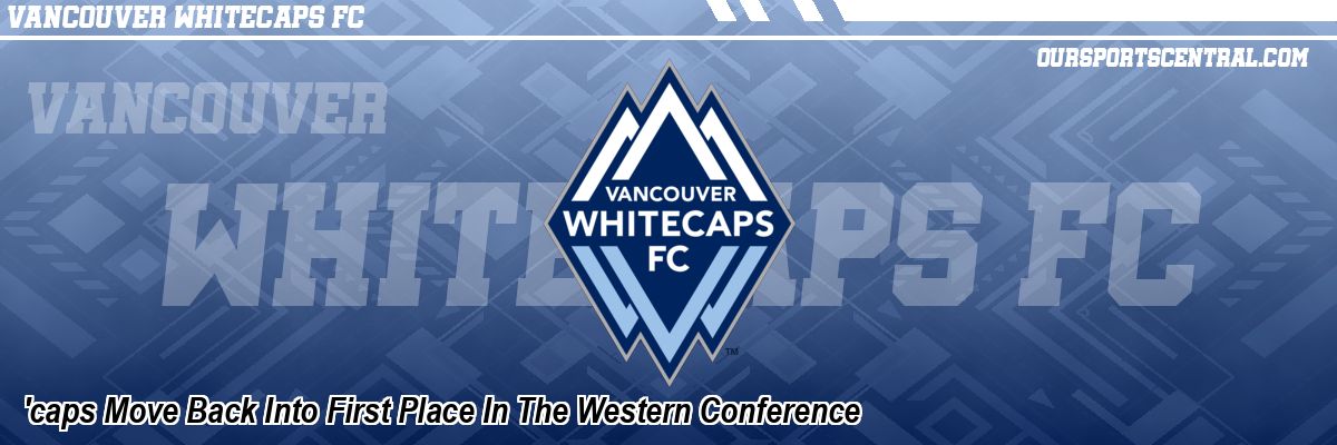 'caps Move Back Into First Place In The Western Conference