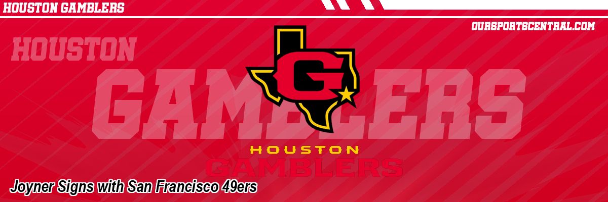 Joyner Signs with San Francisco 49ers