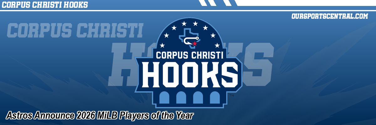 Astros Announce 2026 MiLB Players of the Year
