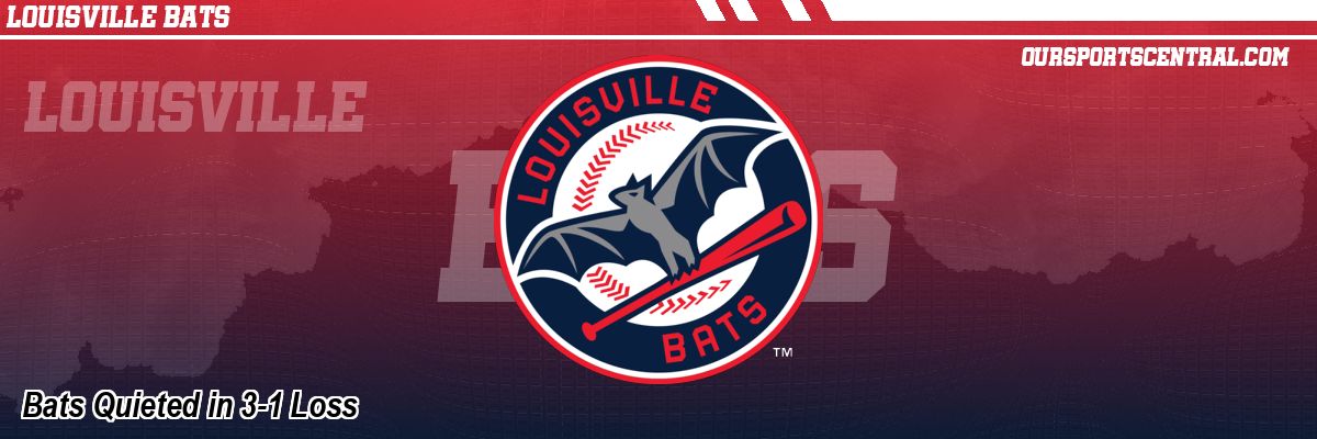 Bats Quieted in 3-1 Loss
