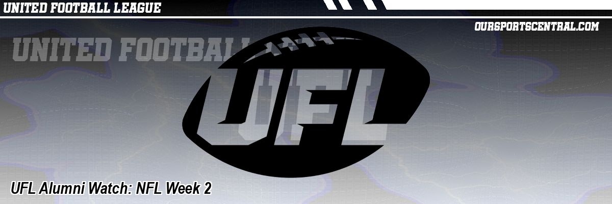 UFL Alumni Watch: NFL Week 2