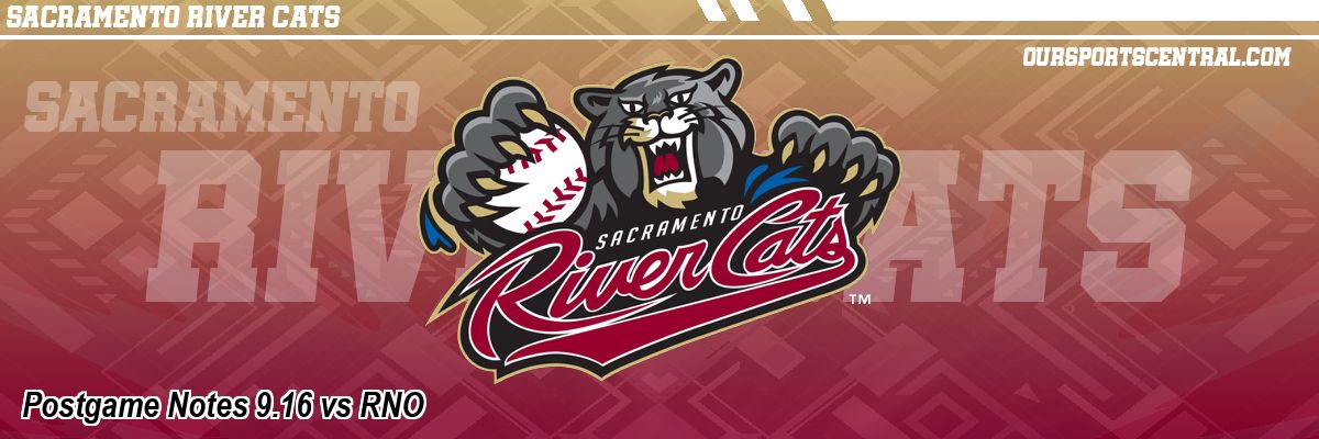 Postgame Notes 9.16 vs RNO