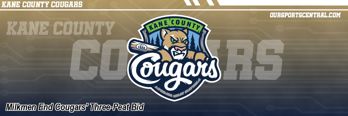 Milkmen End Cougars' Three-Peat Bid
