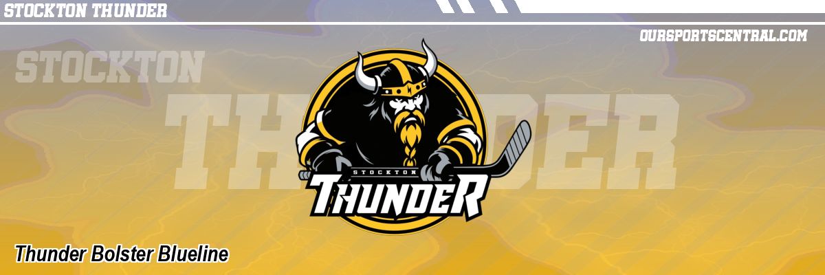 Thunder Bolster Blueline