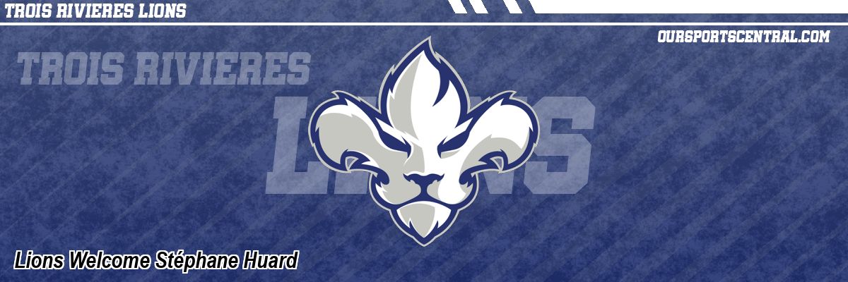 Lions Welcome Stéphane Huard