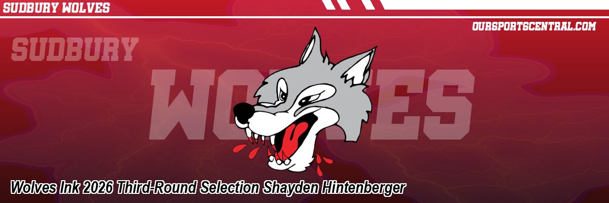 Wolves Ink 2026 Third-Round Selection Shayden Hintenberger