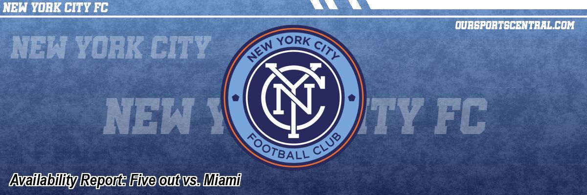 Availability Report: Five out vs. Miami